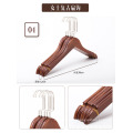 wholesale cheap wooden clothes coat suit custom hanger wood hangers for clothes